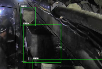 礦山軌道礦車數量識別